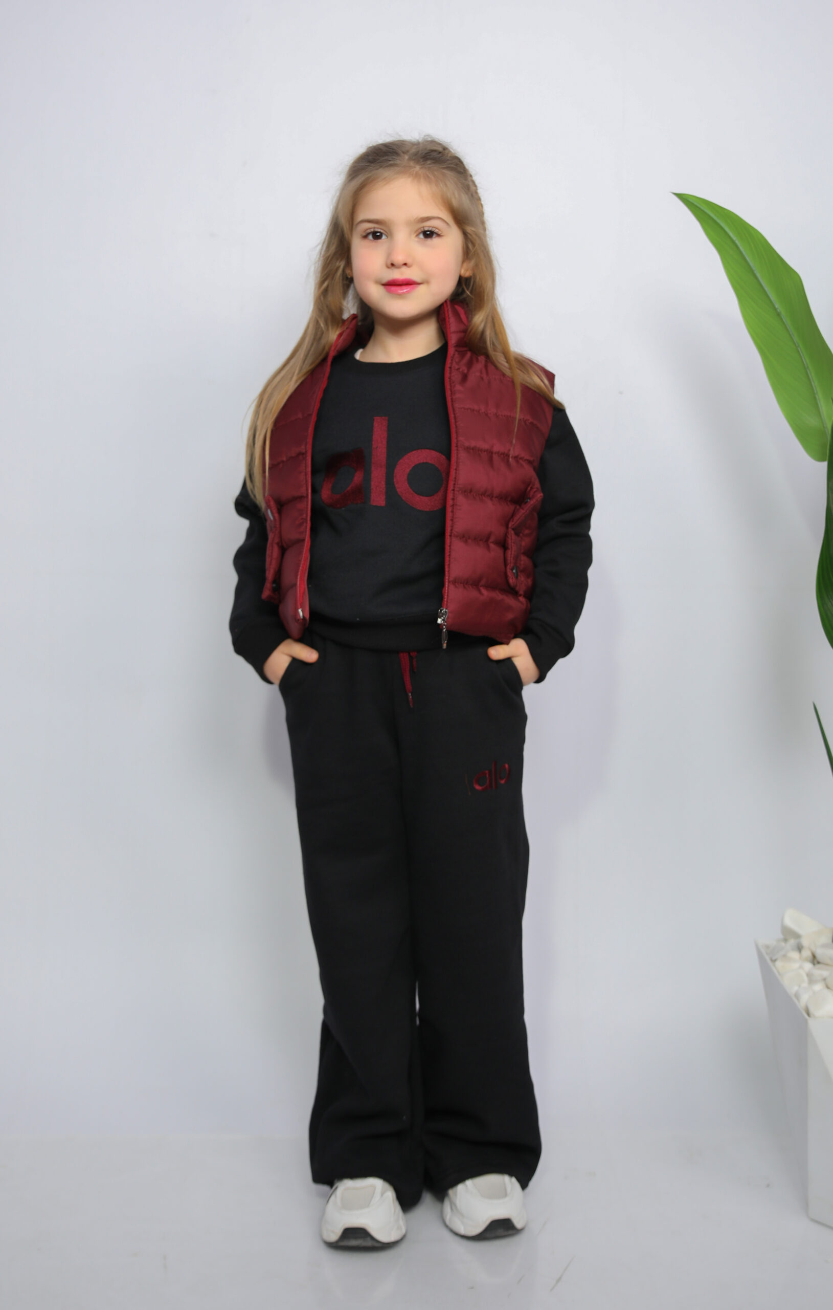 Joggings pour fille 3pcs