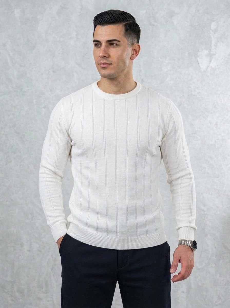​Pull Élégance en Maille Côtelée 259